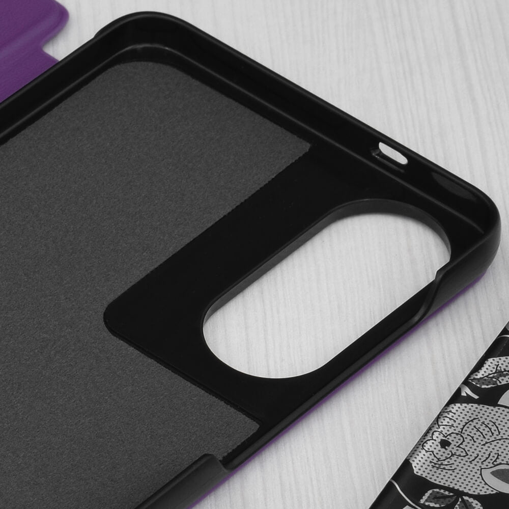Techsuit Samsung Galaxy S25 Edge - eFold Series - Θήκη Βιβλίο - Purple