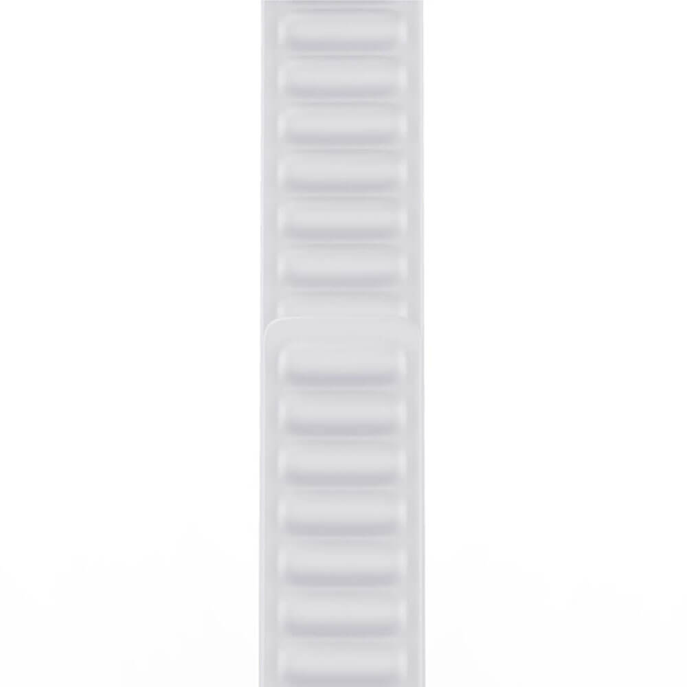Techsuit Λουράκι Apple Watch 4/5/6/7/8/9/10/11 - SE (1/2/3) - ULTRA (1/2/3) - 44/45/46/49mm Watchband W035 Σιλικόνης - White