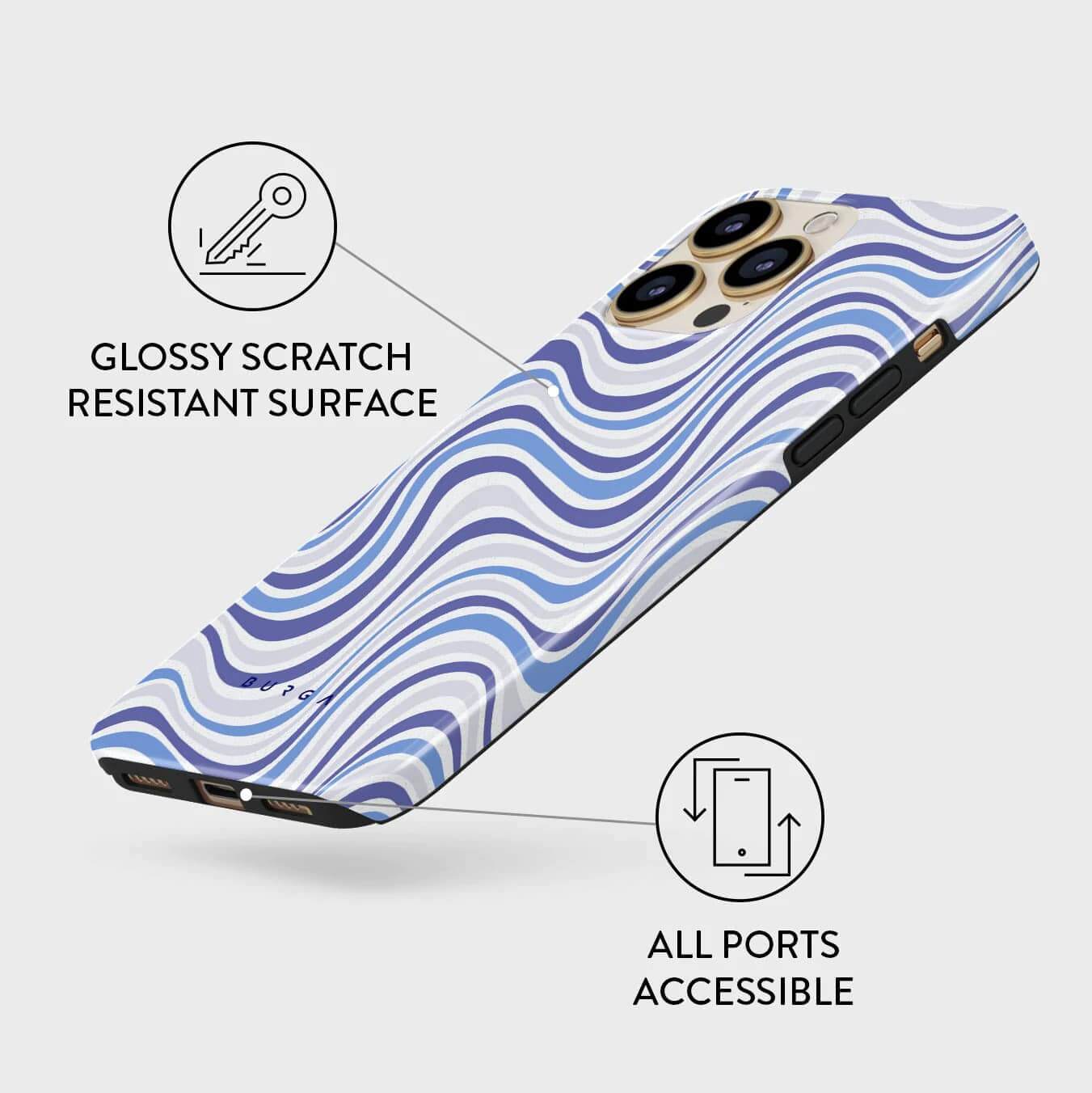 Burga iPhone 13 Pro Fashion Tough Σκληρή Θήκη - Stay Groovy