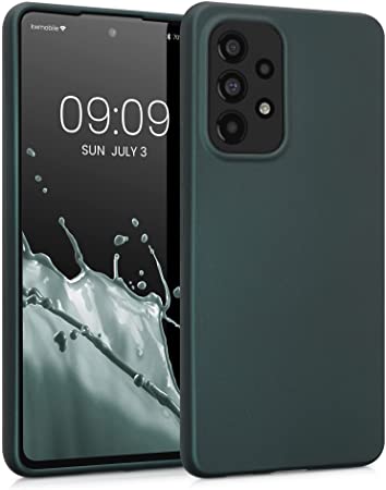 KW Samsung Galaxy A53 5G Θήκη Σιλικόνης TPU - Metallic Petrol - 57958.14