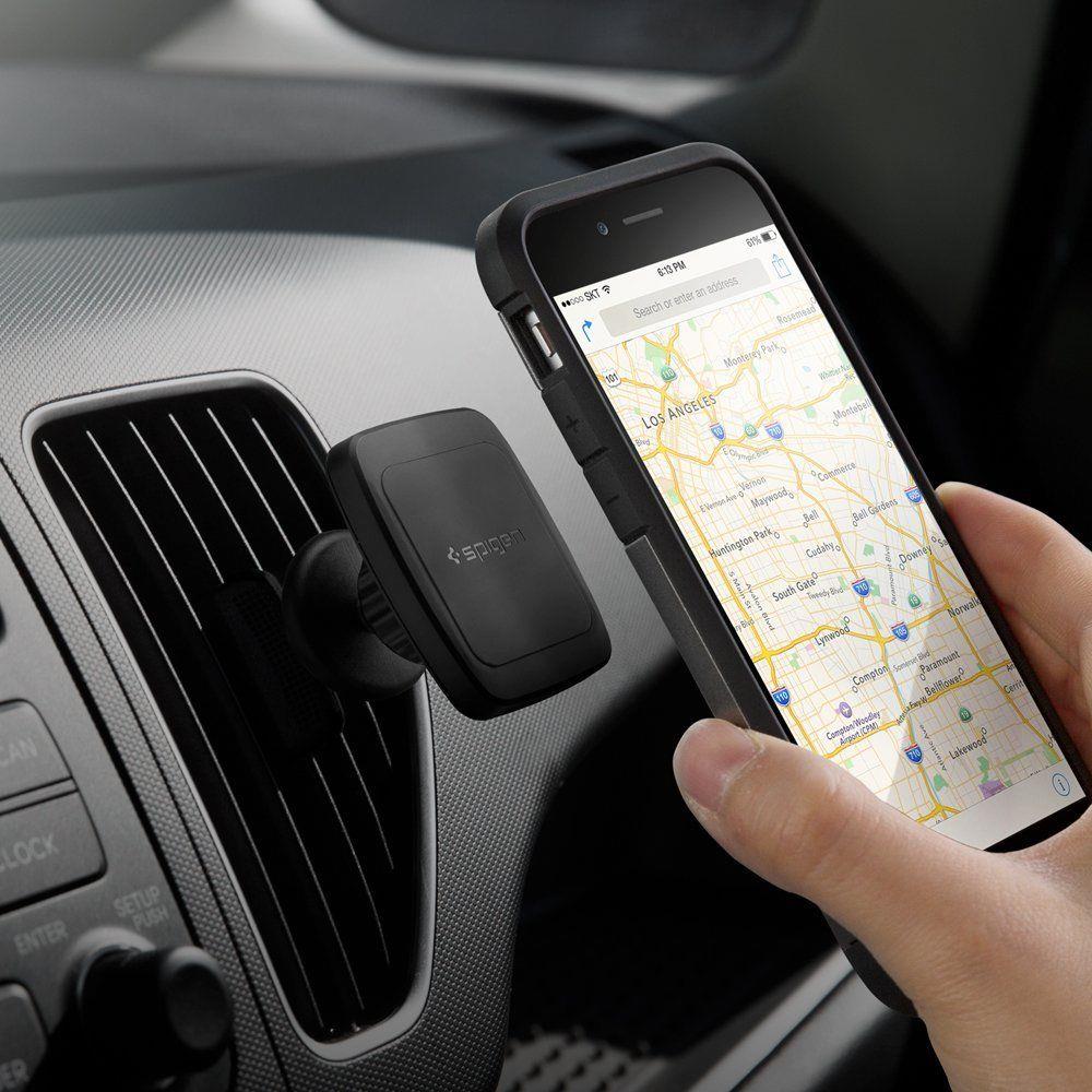 Spigen H12 Magnetic Car Mount Holder Βάση Αυτοκινήτου Αεραγωγού - Black