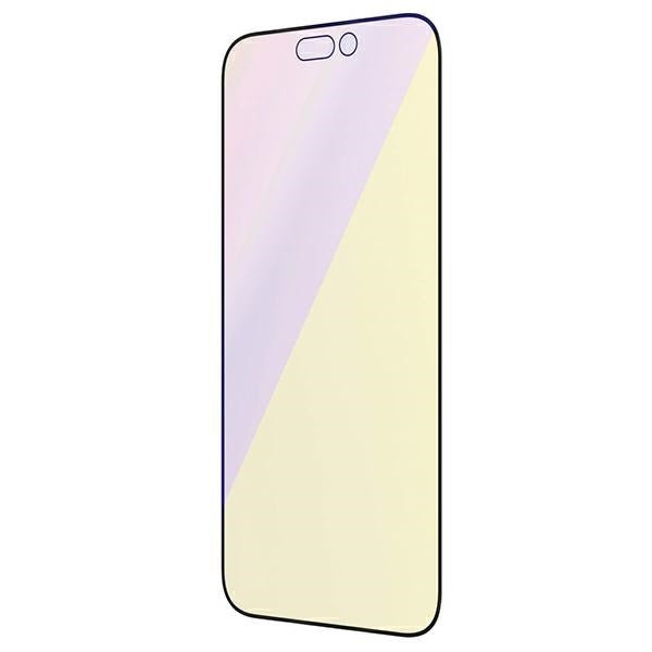 PanzerGlass iPhone 14 Pro Ultra - Wide Fit Anti - Blue Light Antibacterial Easy Aligner Full Screen Αντιχαρακτικό Γυαλί Οθόνης - Black