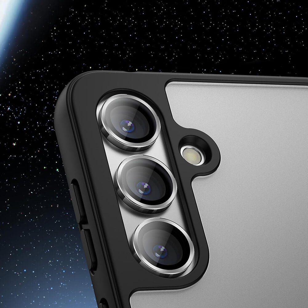 Lito Samsung Galaxy S25 - S+ Camera Glass Protector - Αντιχαρακτικό Γυαλί για την Κάμερα - Black