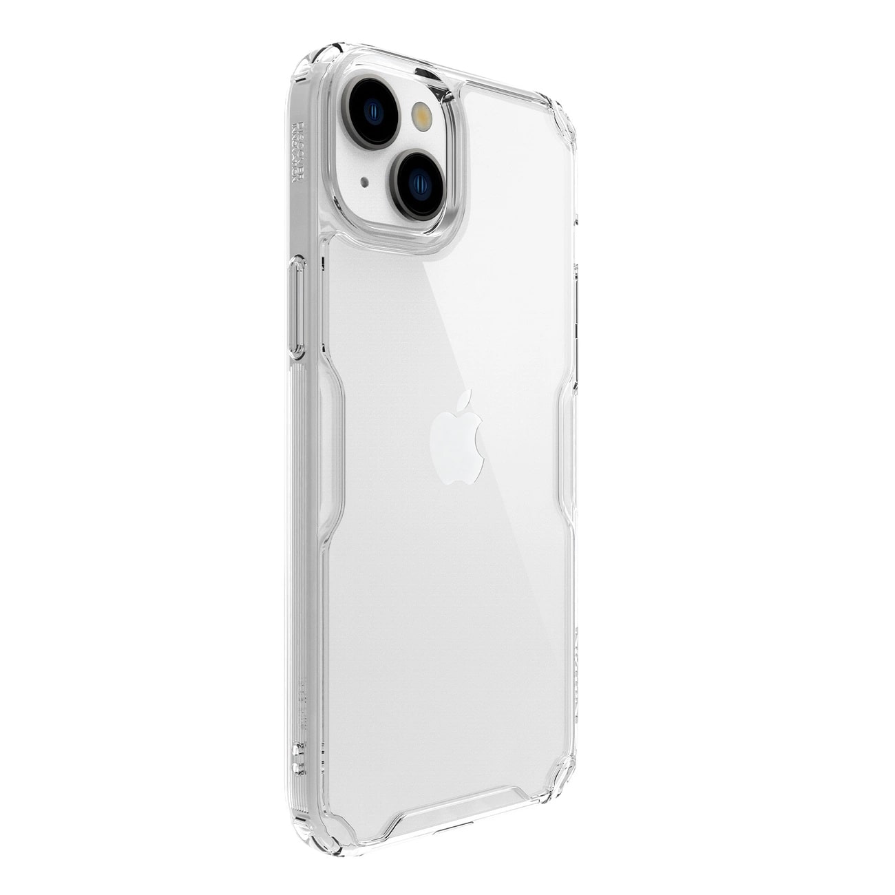 Nillkin iPhone 15 Pro Max Nature Pro - Σκληρή Θήκη με Πλαίσιο Σιλικόνης - Διάφανη