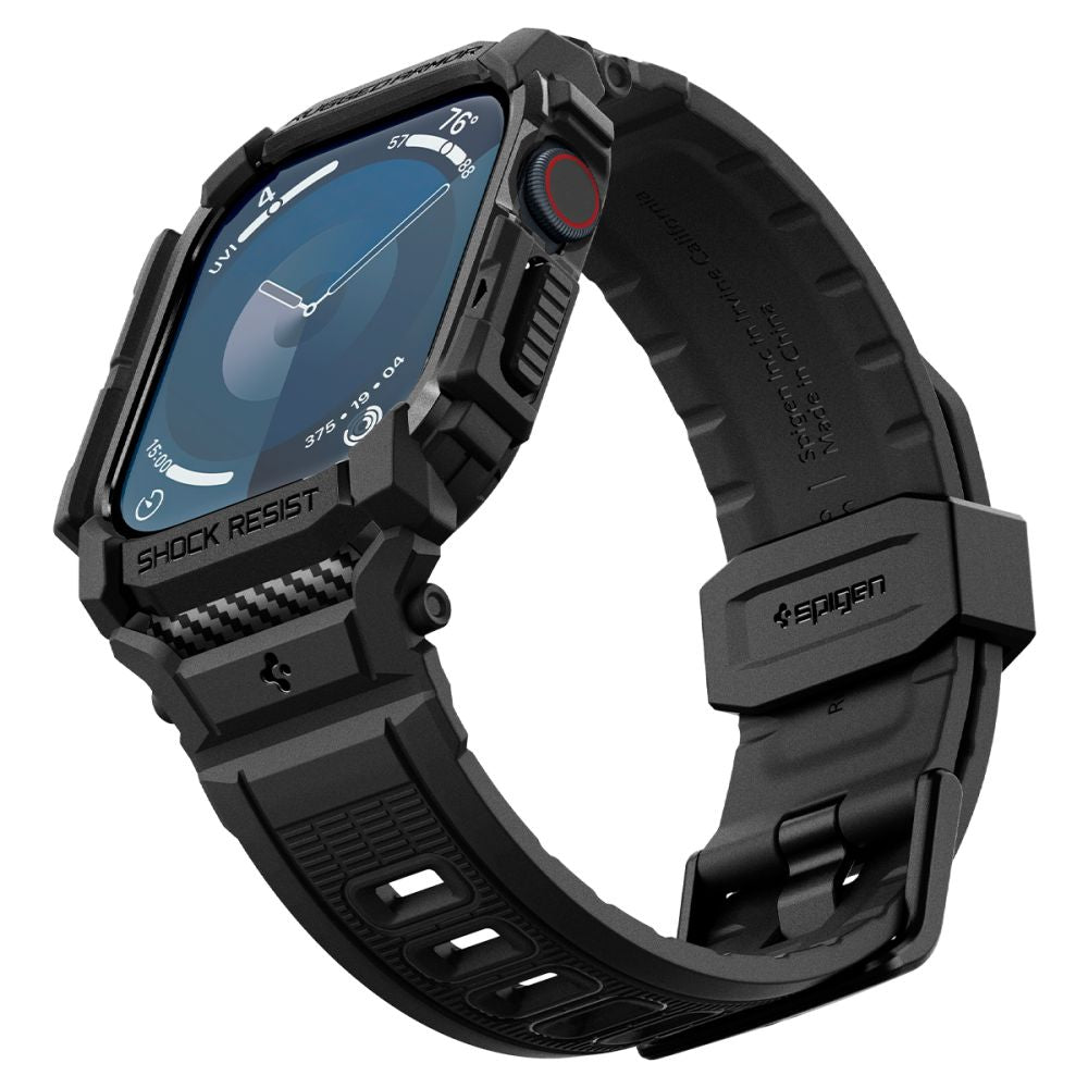 Spigen Λουράκι Apple Watch 10/11 - 42mm Rugged Armor Pro - Matte Black
