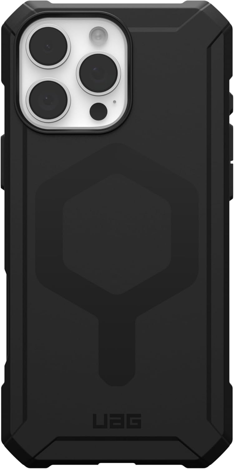UAG iPhone 16 Pro Max Essential Armor MagSafe Θήκη Σιλικόνης TPU με MagSafe - Black