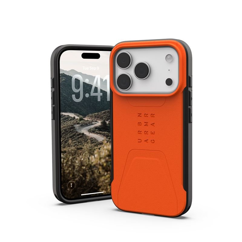 UAG iPhone 17 Pro - Civilian MagSafe - Σκληρή Θήκη με MagSafe - Orange