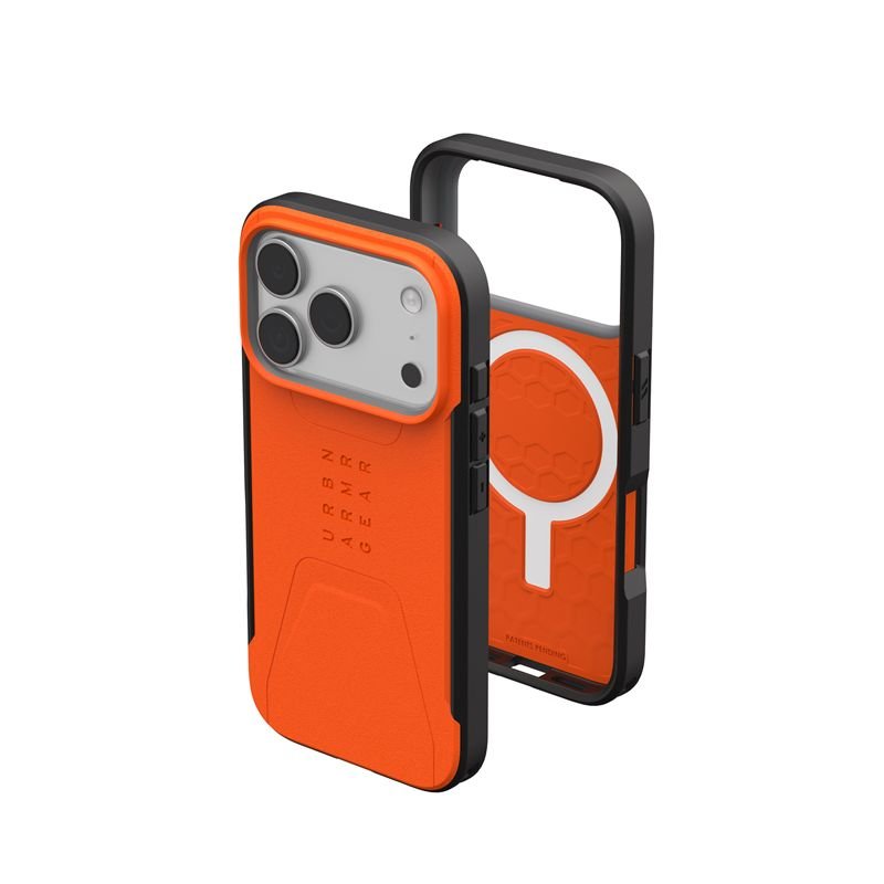 UAG iPhone 17 Pro - Civilian MagSafe - Σκληρή Θήκη με MagSafe - Orange