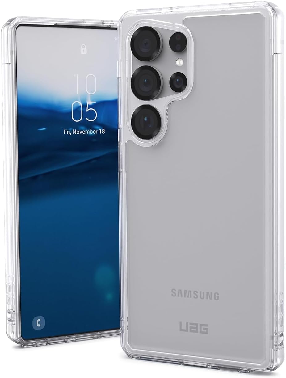 UAG Samsung Galaxy S25 Ultra Plyo Series Θήκη Υψηλής Προστασίας - Ice - Διάφανη