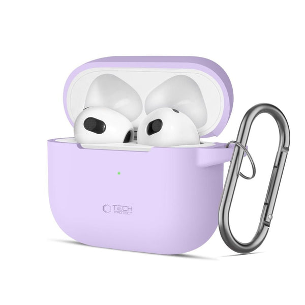 Tech - Protect AirPods 3 Θήκη Σιλικόνης - Silicone Hook - Lavender