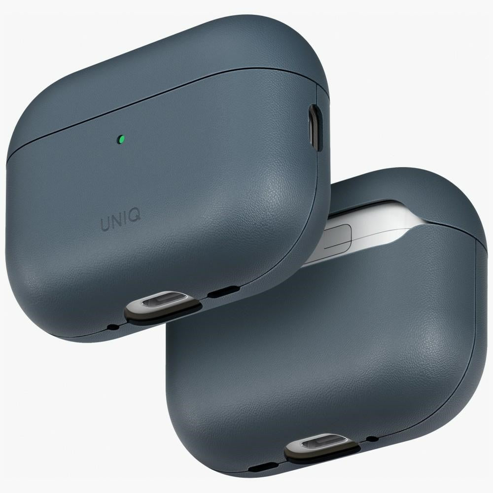 Uniq AirPods Pro 3 - Θήκη με Επένδυση Συνθετικού Δέρματος - Lyden Vex - Blue