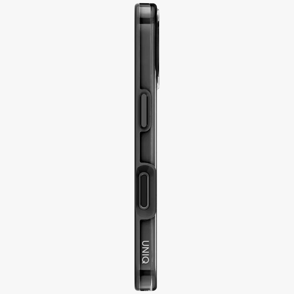Uniq iPhone 17 - Clario MagClick Charging - Σκληρή Θήκη με Πλαίσιο Σιλικόνης και MagSafe - Black