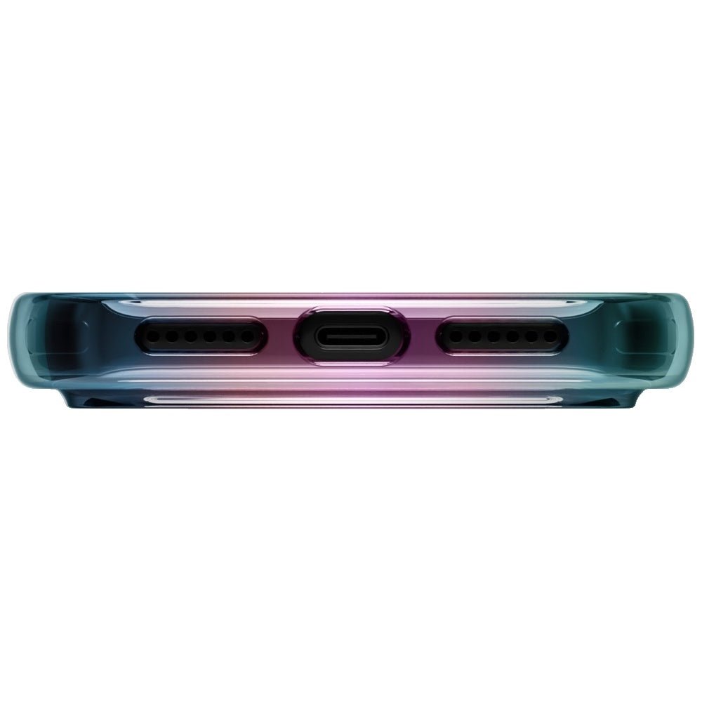 Uniq iPhone 17 Pro Max - Σκληρή Θήκη με Πλαίσιο Σιλικόνης και MagSafe - Iridescia Magclick - Midnight Quartz