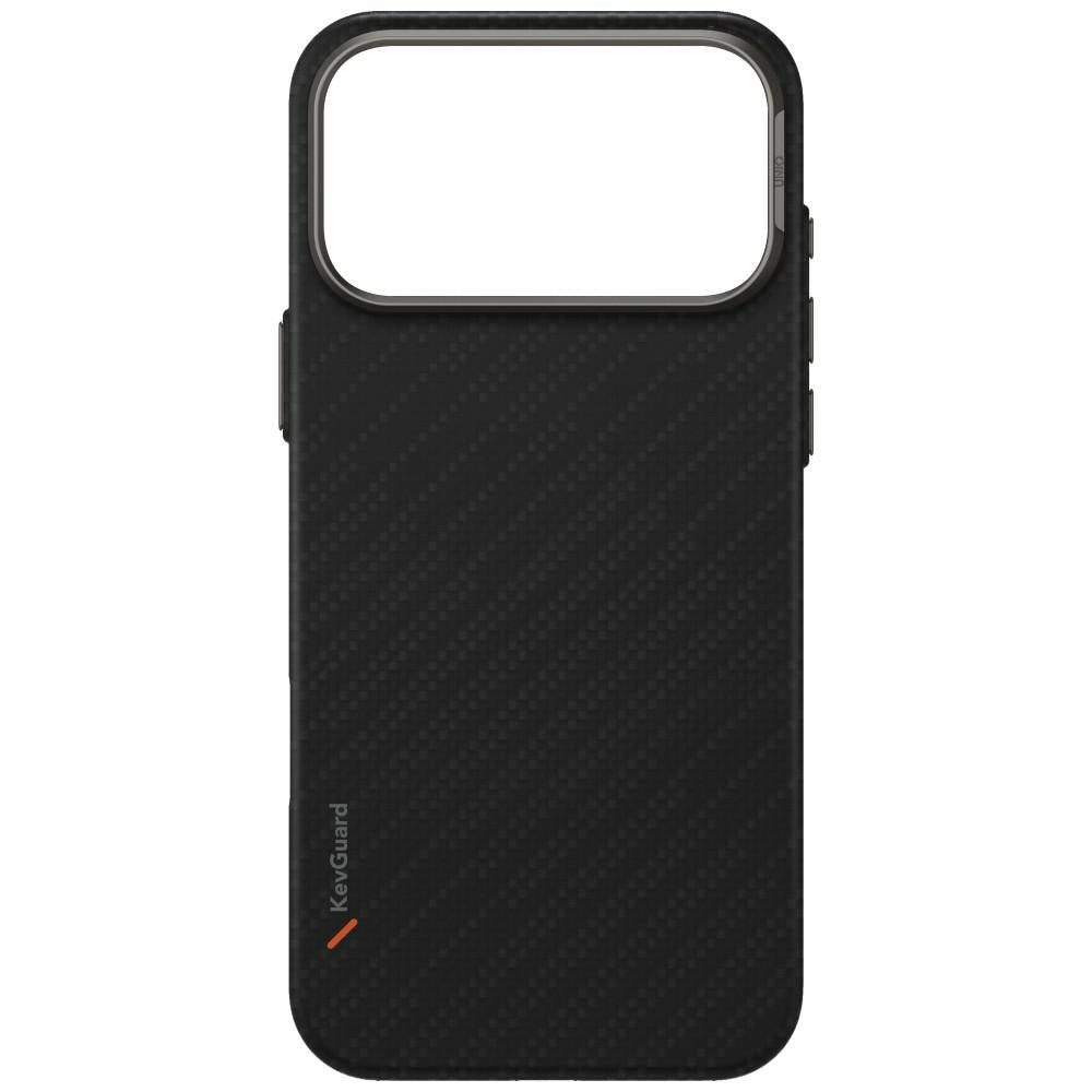 Uniq iPhone 17 Pro Max - Σκληρή Θήκη με Πλαίσιο Σιλικόνης και MagSafe - Keva EDGE Magclick - Black