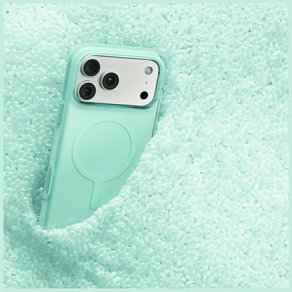 Uniq iPhone 18 Pro / iPhone 17 Pro - Σκληρή Θήκη με Πλαίσιο Σιλικόνης και MagSafe - Clario MagClick - Blue