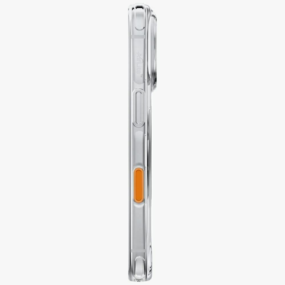Uniq iPhone 18 Pro / iPhone 17 Pro - Σκληρή Θήκη με Πλαίσιο Σιλικόνης και Σταντ MagSafe - Swivix 360 Rotating Kickstand - Clear
