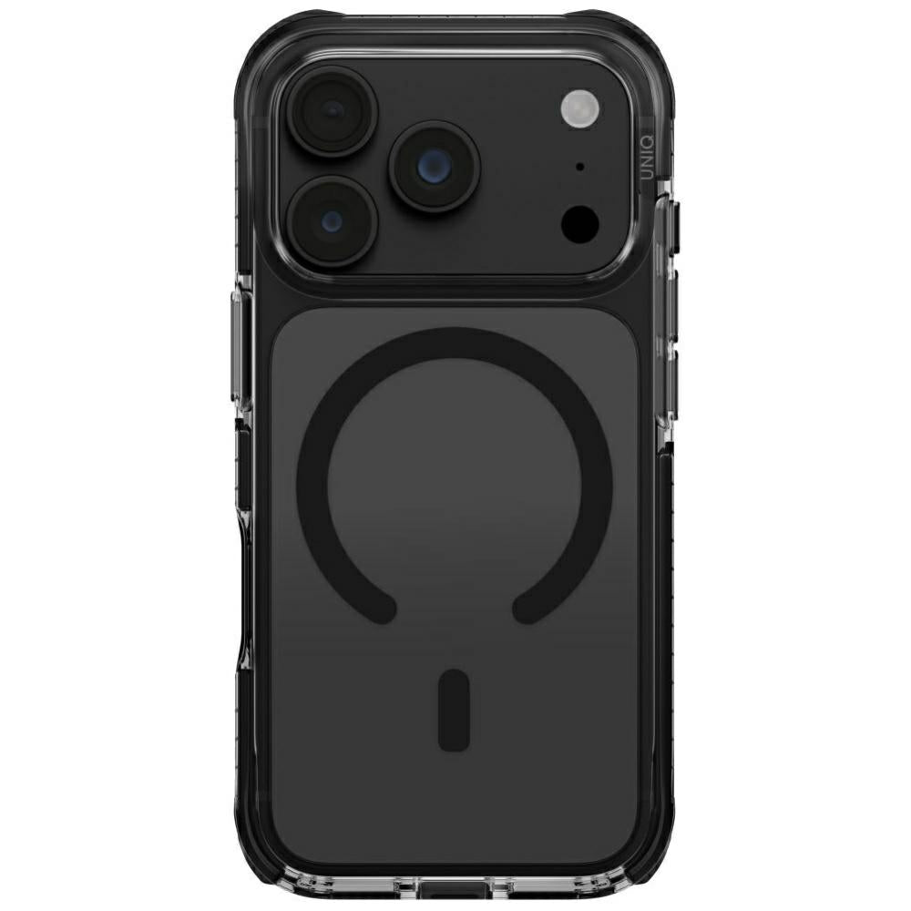 Uniq iPhone 18 Pro / iPhone 17 Pro - Σκληρή Θήκη με Πλαίσιο Σιλικόνης MagSafe - Combat Magclick - Black
