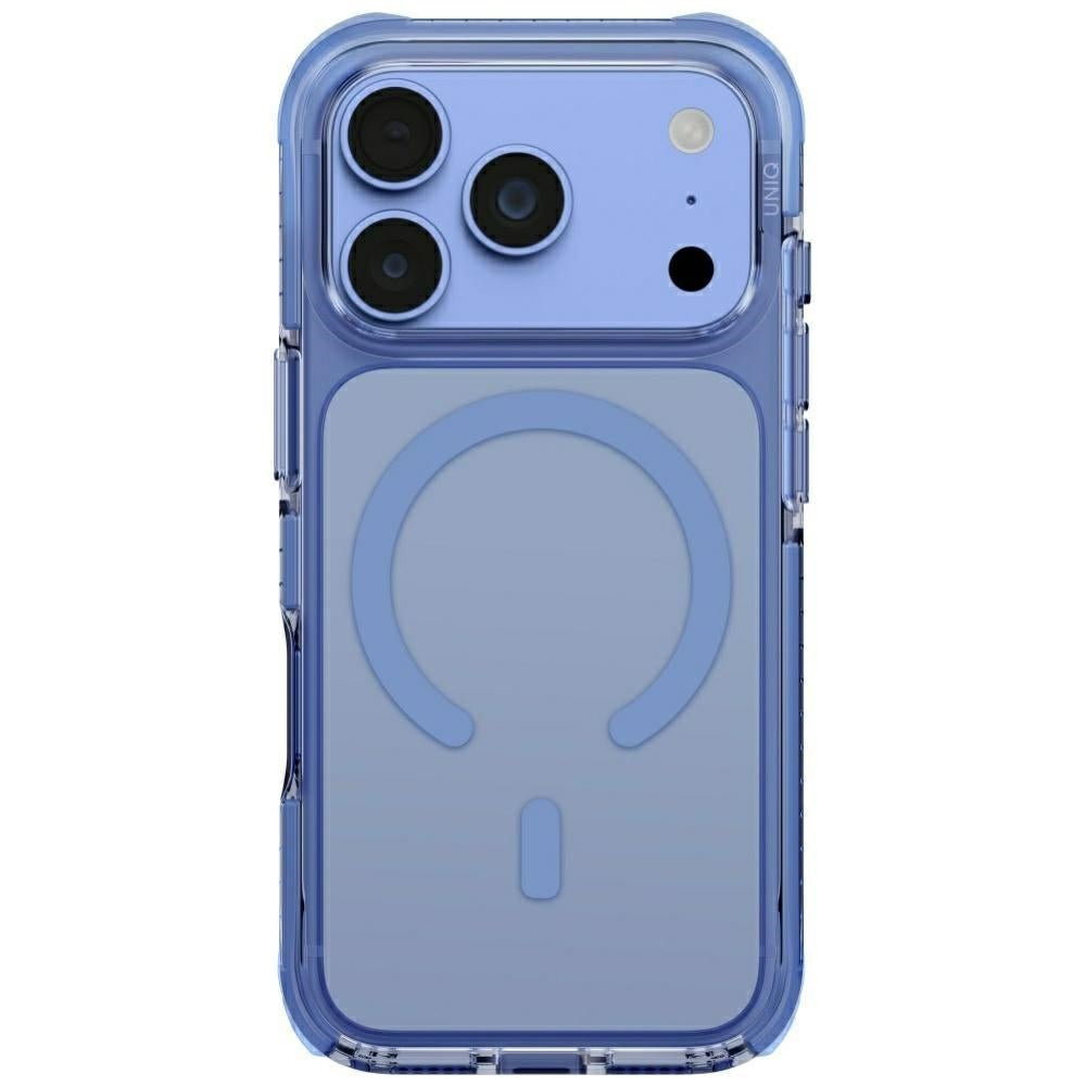 Uniq iPhone 18 Pro / iPhone 17 Pro - Σκληρή Θήκη με Πλαίσιο Σιλικόνης MagSafe - Combat Magclick - Blue