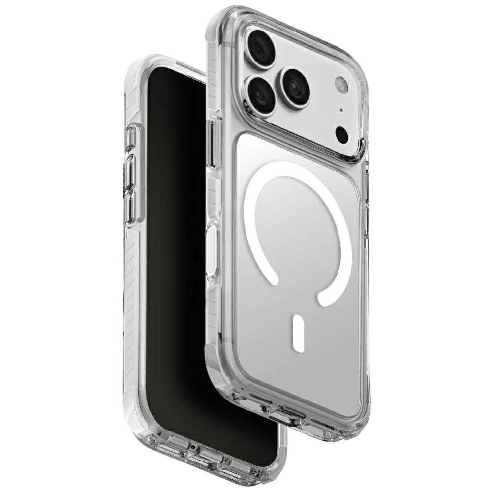 Uniq iPhone 18 Pro / iPhone 17 Pro - Σκληρή Θήκη με Πλαίσιο Σιλικόνης MagSafe - Combat Magclick - White