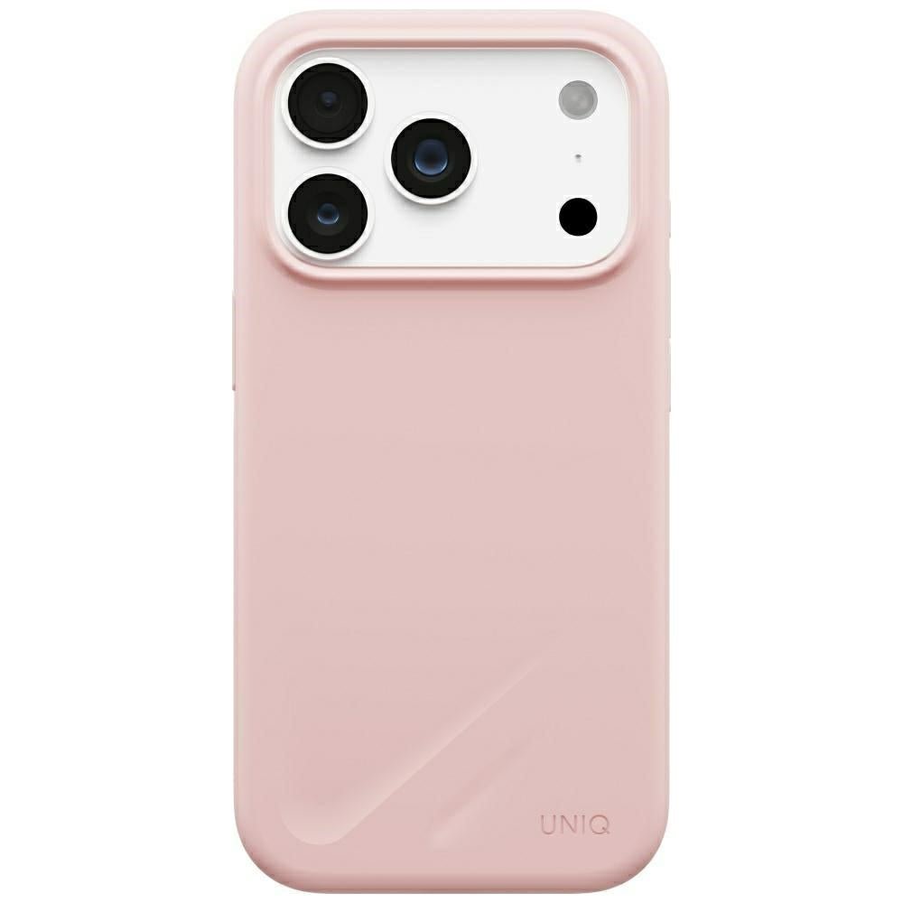 Uniq iPhone 18 Pro / iPhone 17 Pro - Θήκη Σιλικόνης MagSafe - Lino Magclick Charging - Pale Rose