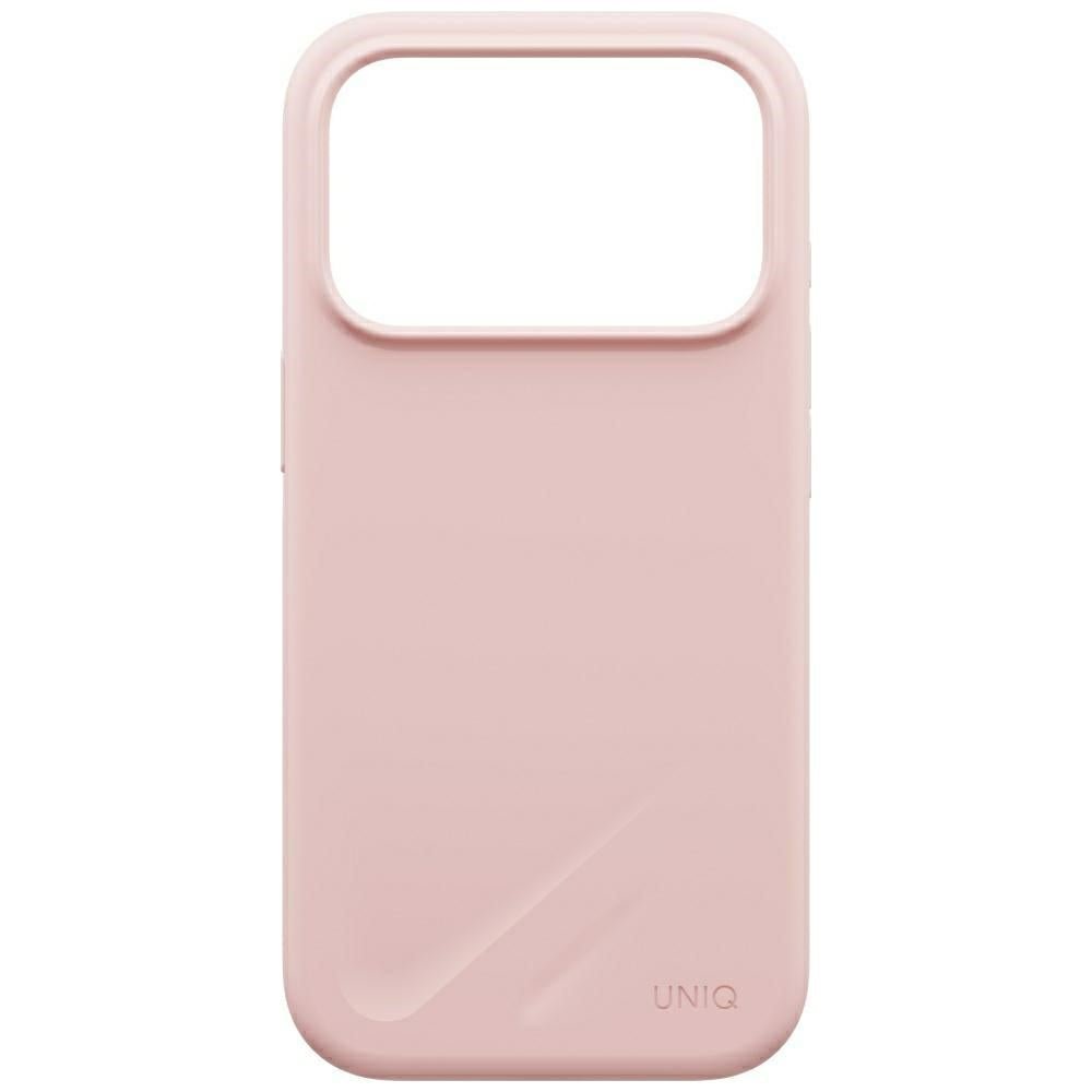 Uniq iPhone 18 Pro / iPhone 17 Pro - Θήκη Σιλικόνης MagSafe - Lino Magclick Charging - Pale Rose