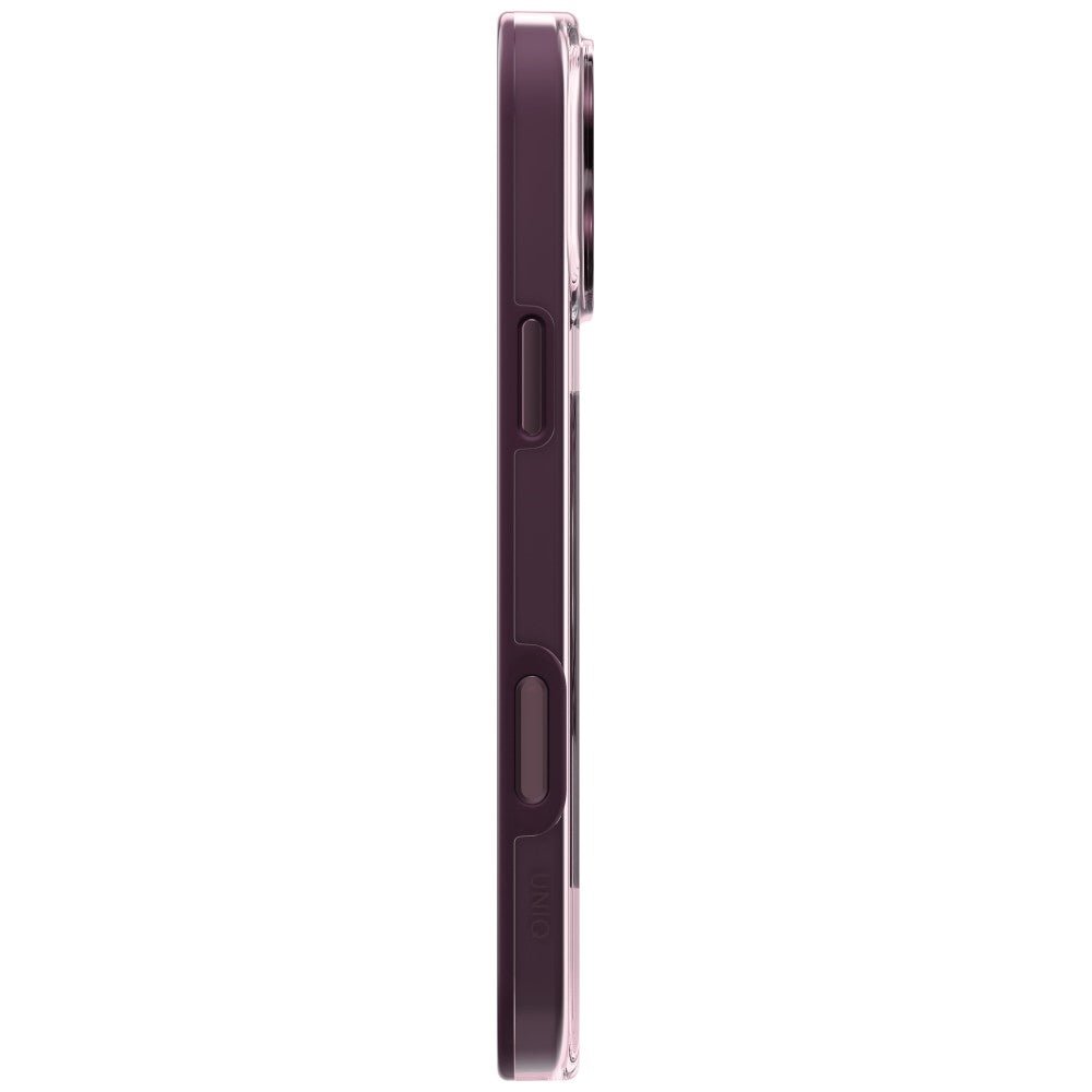 Uniq iPhone 18 Pro Max / iPhone 17 Pro Max - Σκληρή Θήκη με Πλαίσιο Σιλικόνης και MagSafe - Clario MagClick Eco - Purple