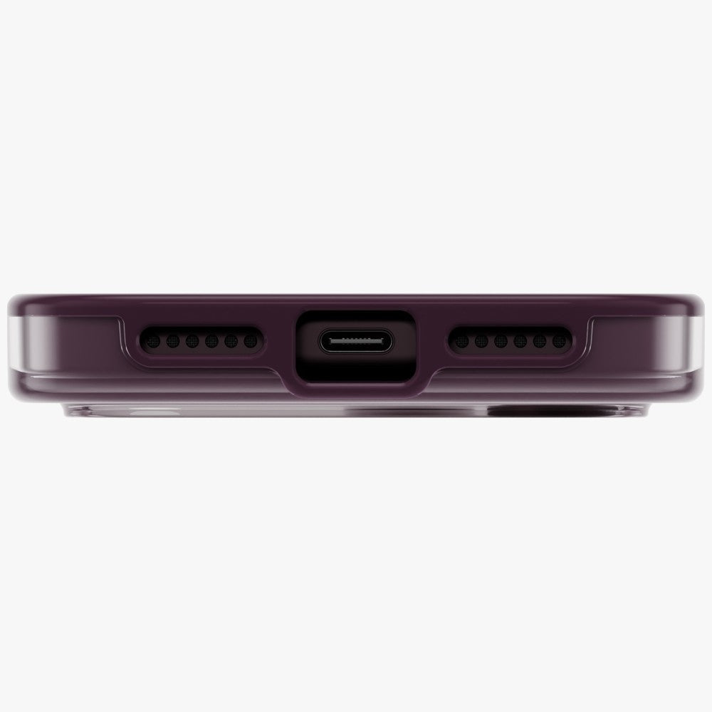 Uniq iPhone 18 Pro Max / iPhone 17 Pro Max - Σκληρή Θήκη με Πλαίσιο Σιλικόνης και MagSafe - Clario MagClick Eco - Purple