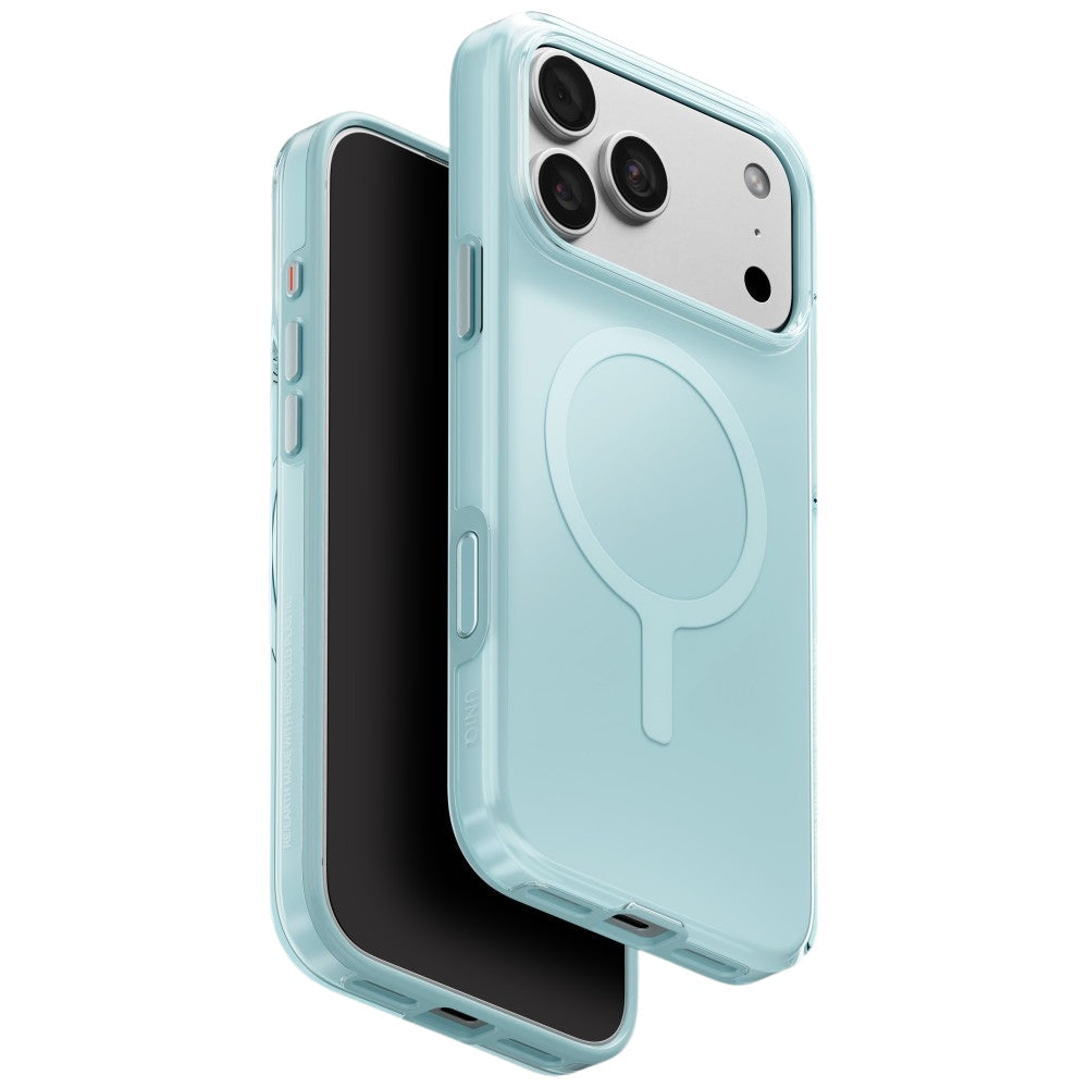Uniq iPhone 18 Pro Max / iPhone 17 Pro Max - Σκληρή Θήκη με Πλαίσιο Σιλικόνης και MagSafe - Clario MagClick - Mint