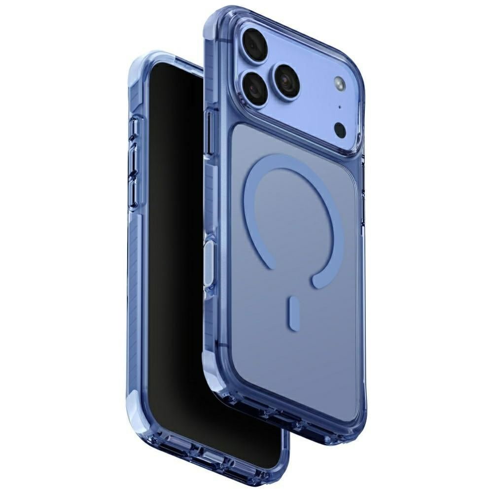 Uniq iPhone 18 Pro Max / iPhone 17 Pro Max - Σκληρή Θήκη με Πλαίσιο Σιλικόνης MagSafe - Combat Magclick - Blue