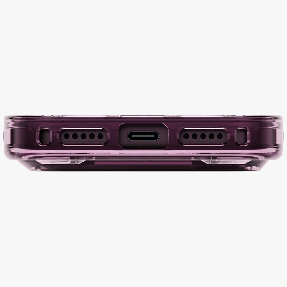 Uniq iPhone 18 Pro Max / iPhone 17 Pro Max - Σκληρή Θήκη με Πλαίσιο Σιλικόνης MagSafe και Ενσωματωμένη Λαβή FlexGrip - Heldro Air - Burgundy