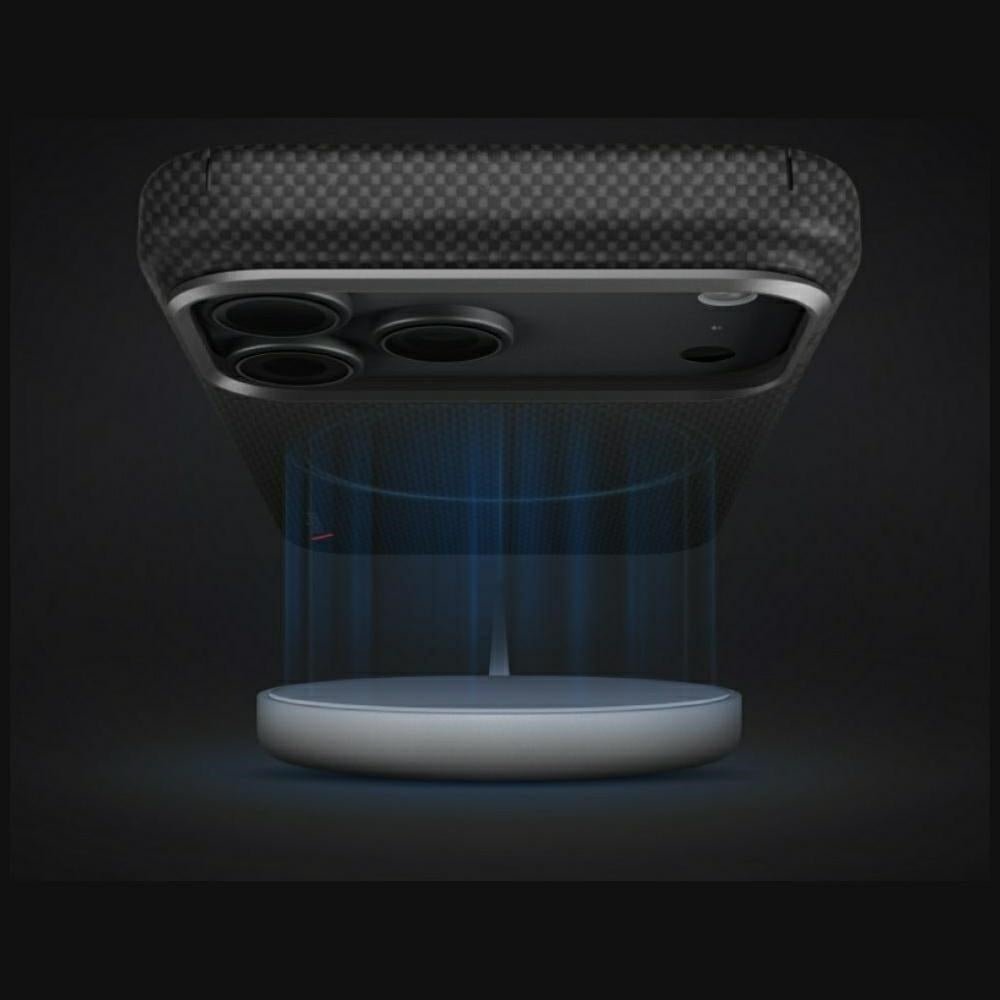 Uniq iPhone 18 Pro Max / iPhone 17 Pro Max - Σκληρή Θήκη με Πλαίσιο Σιλικόνης MagSafe - Keva EDGE Magclick - Black
