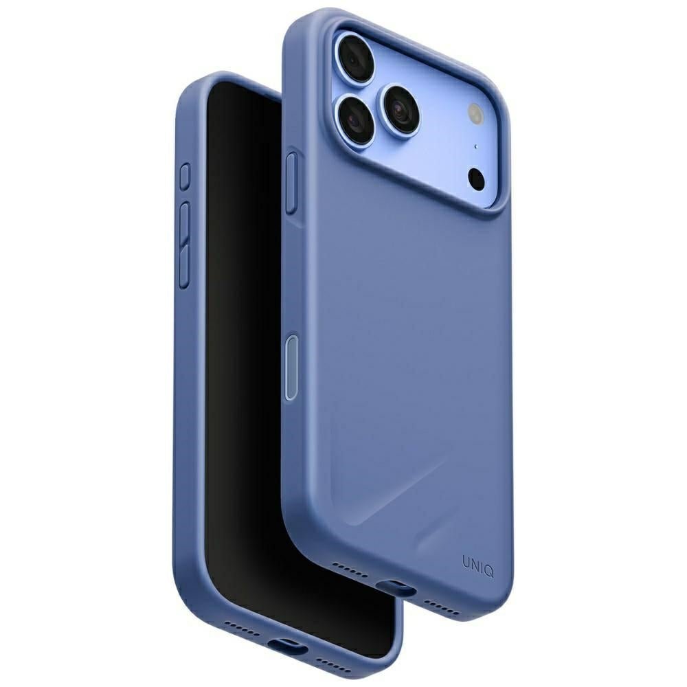 Uniq iPhone 18 Pro Max / iPhone 17 Pro Max - Θήκη Σιλικόνης MagSafe - Lino Magclick Charging - Pebble Blue