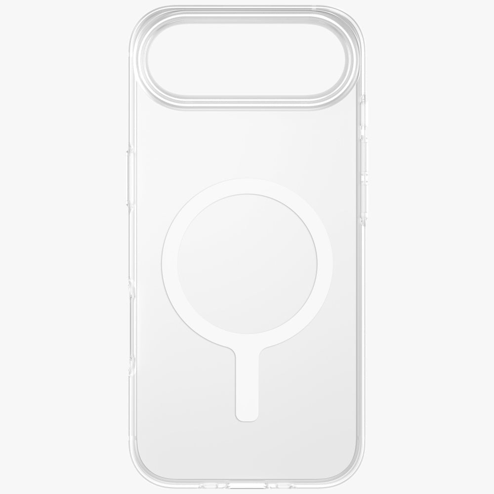 Uniq iPhone Air - Σκληρή Θήκη με Πλαίσιο Σιλικόνης και MagSafe - Clario MagClick Charging - Clear