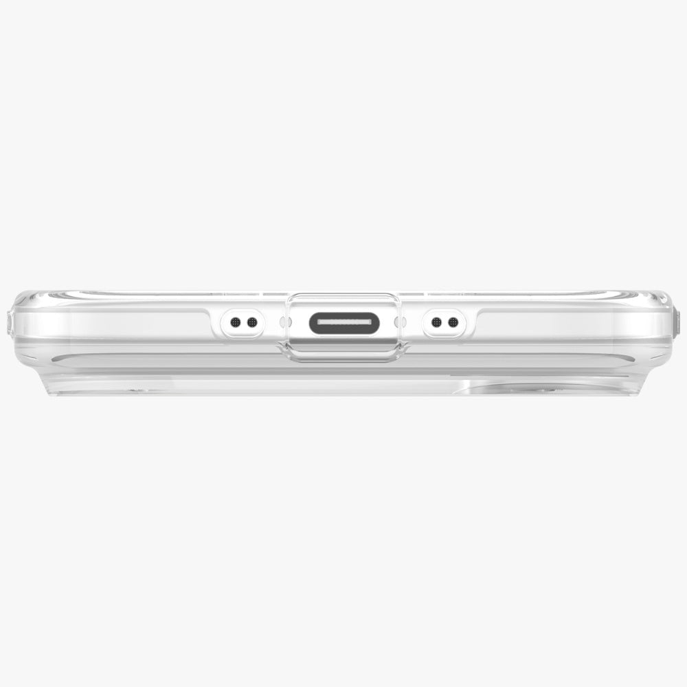 Uniq iPhone Air - Σκληρή Θήκη με Πλαίσιο Σιλικόνης και MagSafe - Clario MagClick Charging - Clear