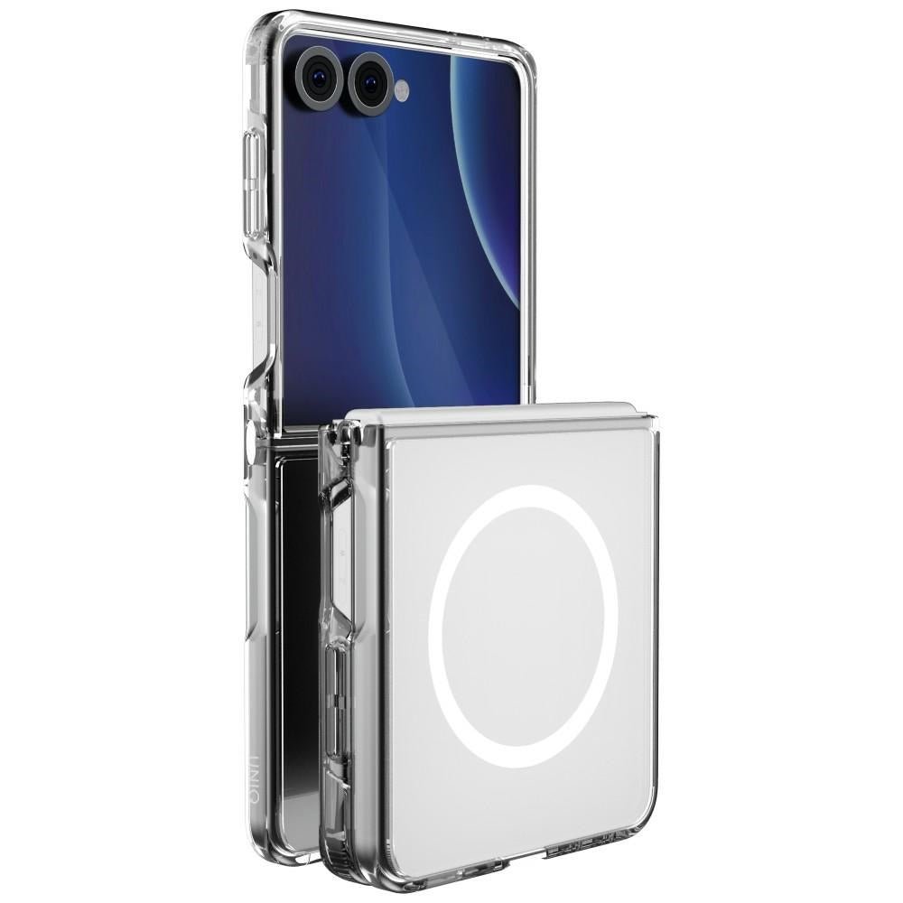 Uniq Samsung Galaxy Z Flip8 - Σκληρή Θήκη με Πλαίσιο Σιλικόνης και MagSafe - LifePro Xtreme - Clear