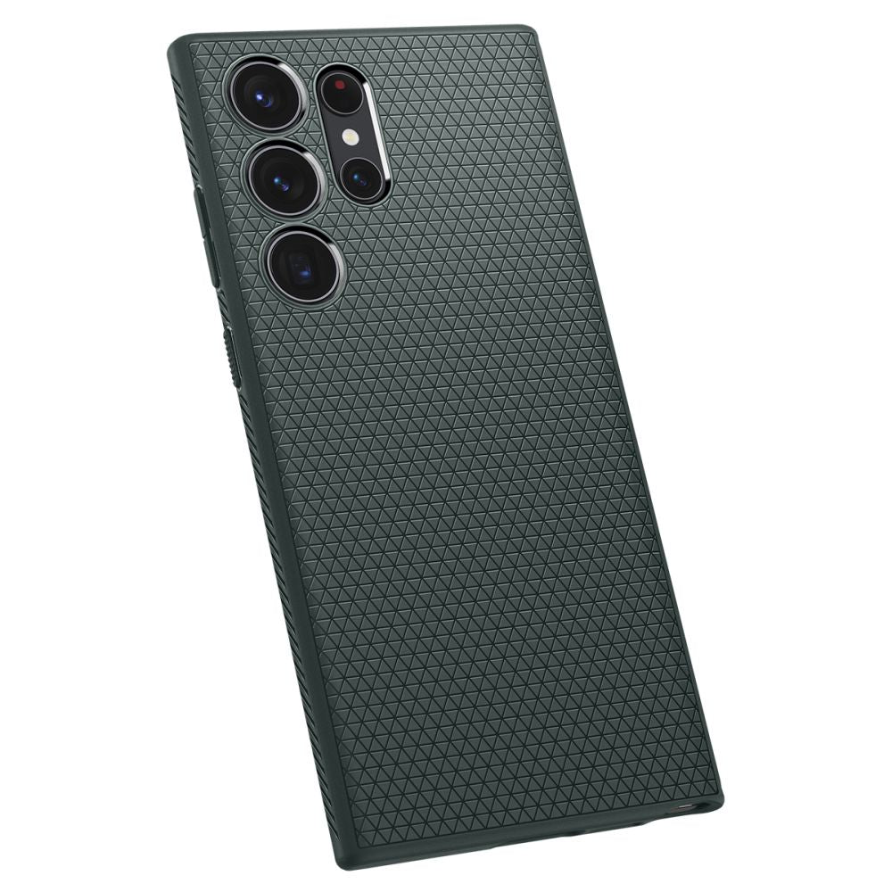 Spigen Samsung Galaxy S23 Ultra Liquid Air Θήκη Σιλικόνης - Abyss Green