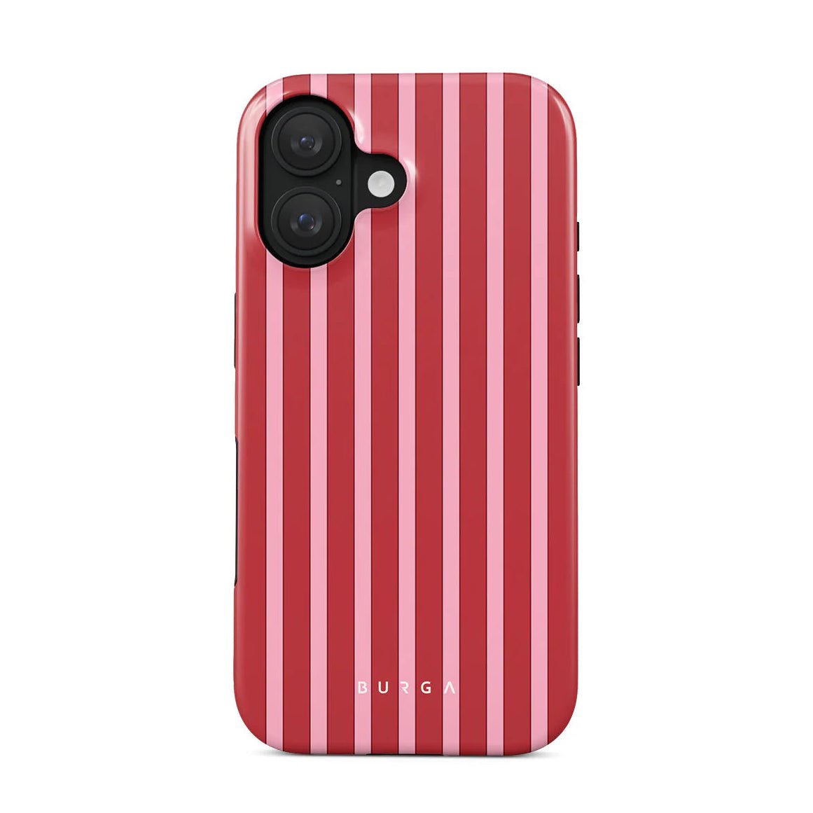 Burga iPhone 16 Fashion Tough MagSafe Σκληρή Θήκη με MagSafe - Strawberry Jam