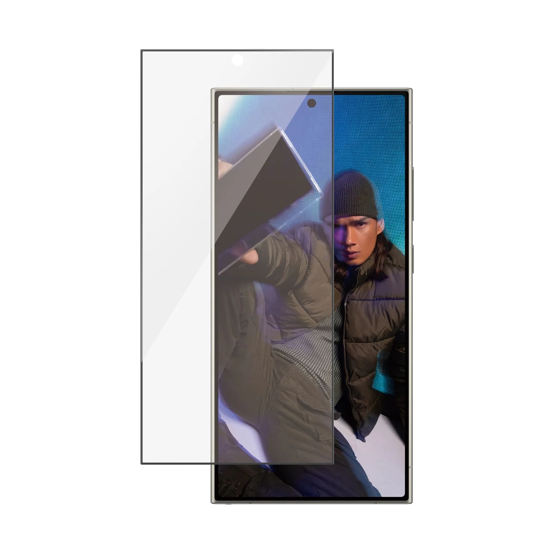 Safe by PanzerGlass Samsung Galaxy S24 Ultra - Ultra - Wide Fit W. EasyAligner Case Friendly Full Screen Αντιχαρακτικό Γυαλί Οθόνης - Black - SAFE95668