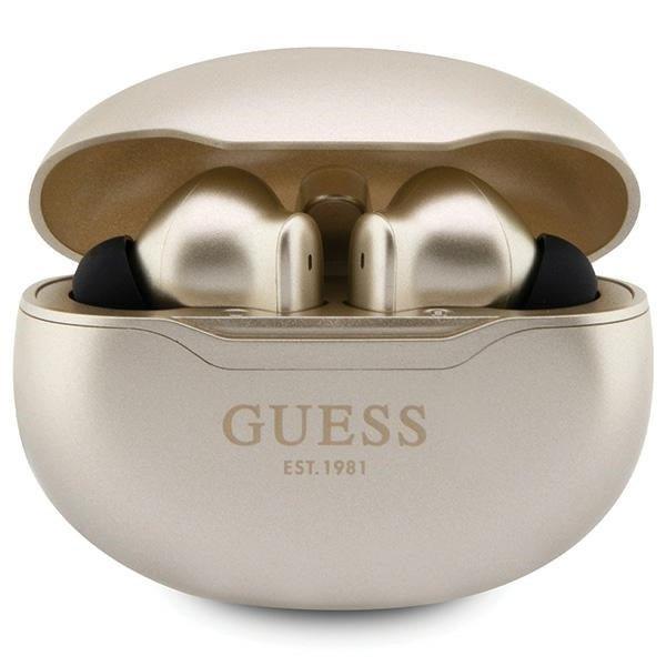 Guess TWS Classic EST - Bluetooth 5.3 - Ασύρματα ακουστικά για Κλήσεις / Μουσική - Gold
