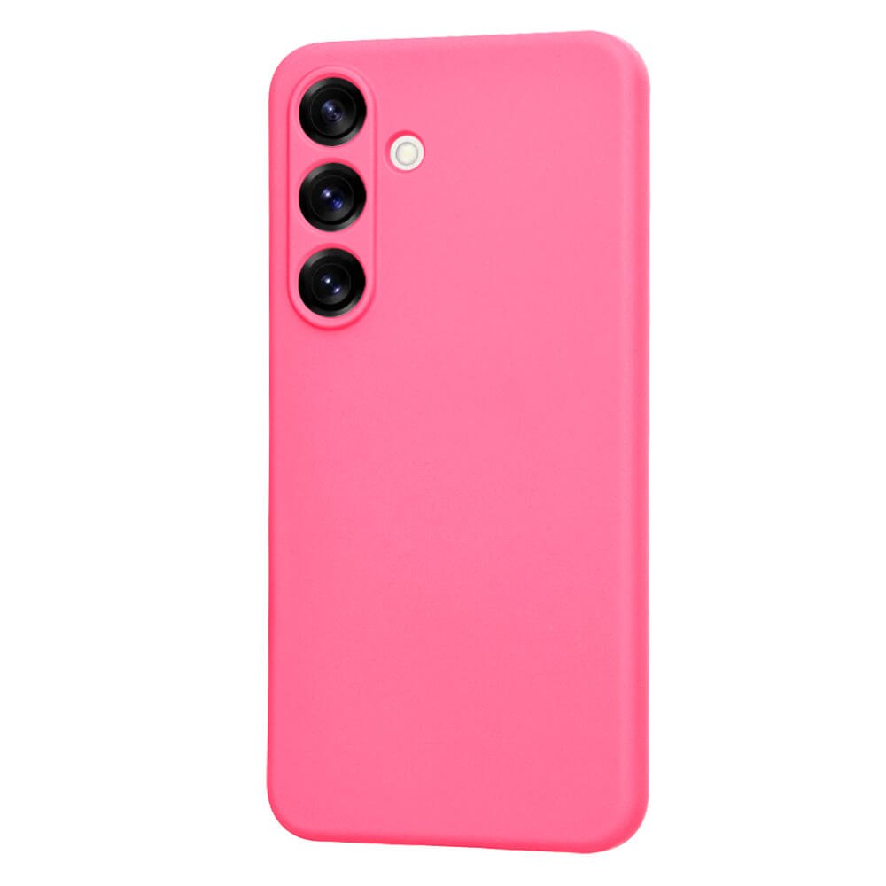 Techsuit Samsung Galaxy S25 SoftFlex Θήκη Σιλικόνης - Hot Pink