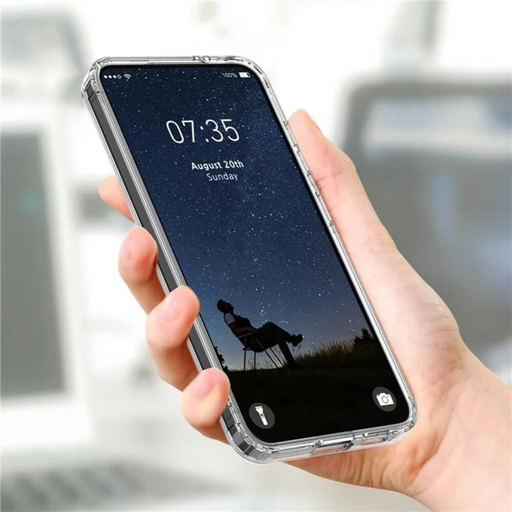 Techsuit Samsung Galaxy S25 - MagSafe Pro - Σκληρή Θήκη με Πλαίσιο Σιλικόνης - Διάφανη