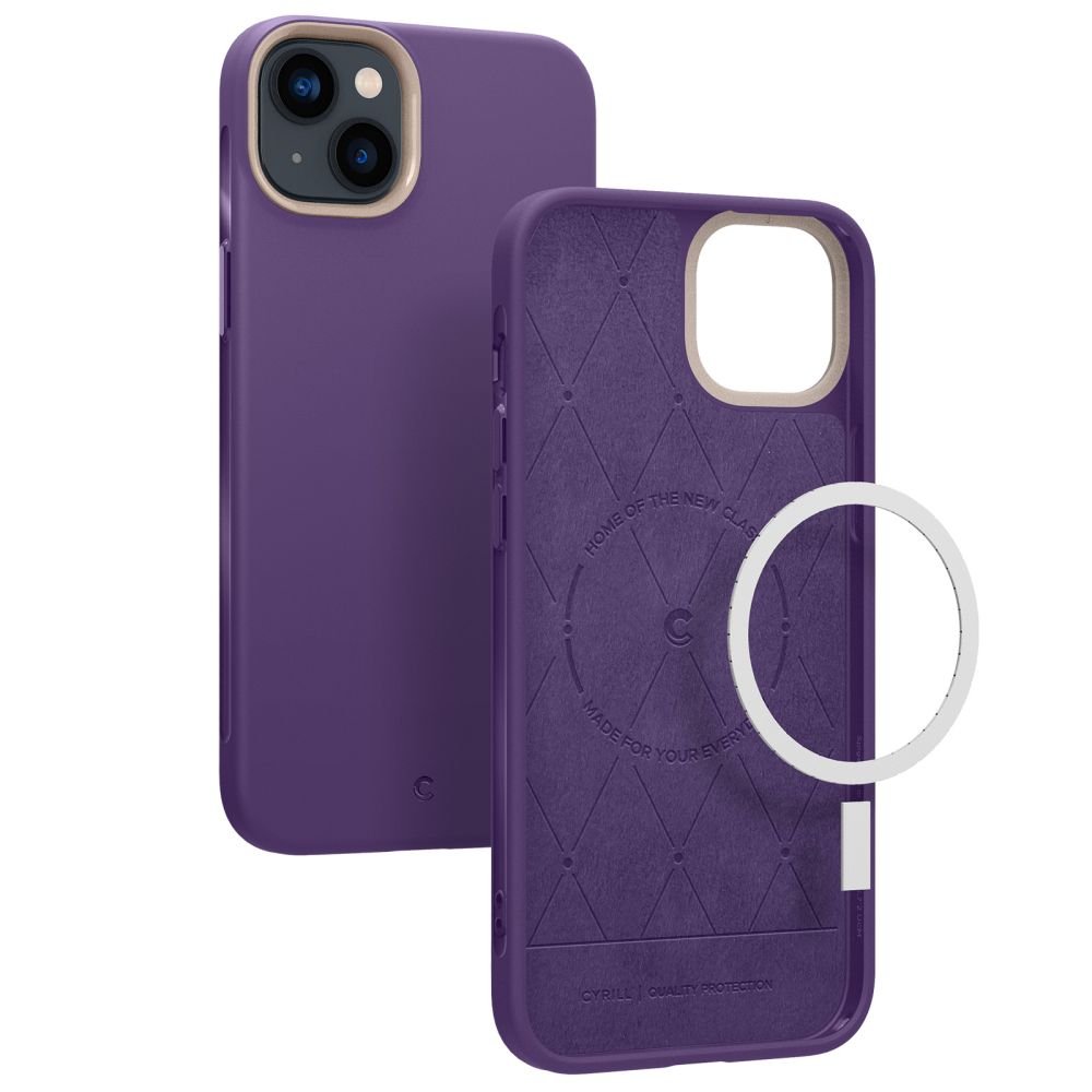 Spigen Cyrill iPhone 14 Plus / iPhone 15 Plus Ultra Color Mag Θήκη Σιλικόνης TPU με MagSafe - Taro