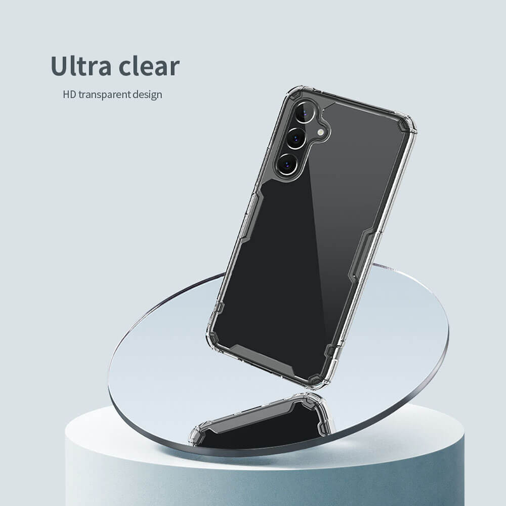 Nillkin Samsung Galaxy A54 5G Nature Pro - Σκληρή Θήκη με Πλαίσιο Σιλικόνης - Διάφανη