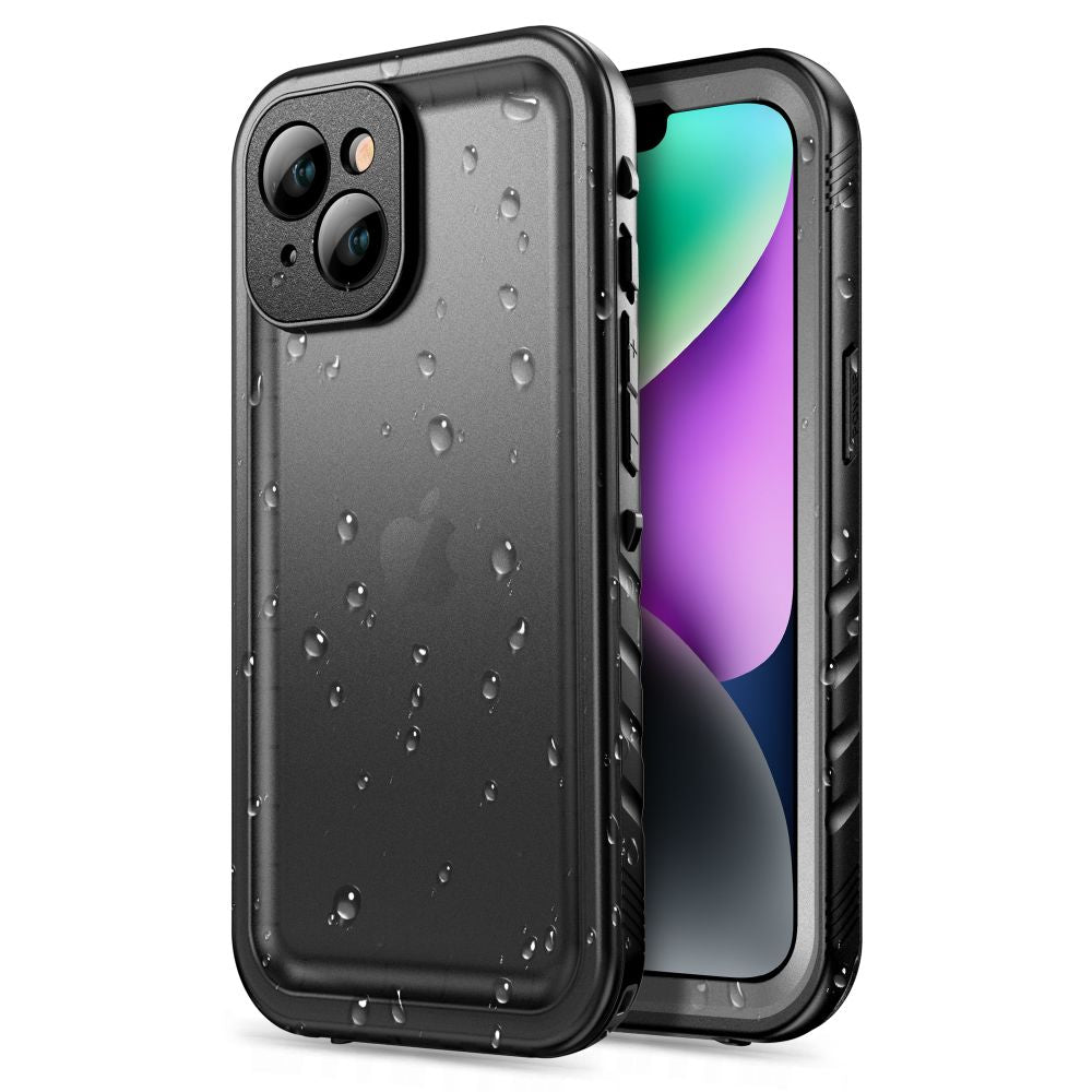 Tech - Protect iPhone 14 Shellbox IP68 Αδιάβροχη Σκληρή Θήκη - Black / Ημιδιάφανη