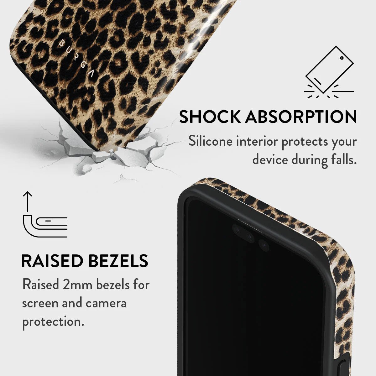 Burga iPhone 15 Pro Fashion Tough Σκληρή Θήκη - Player