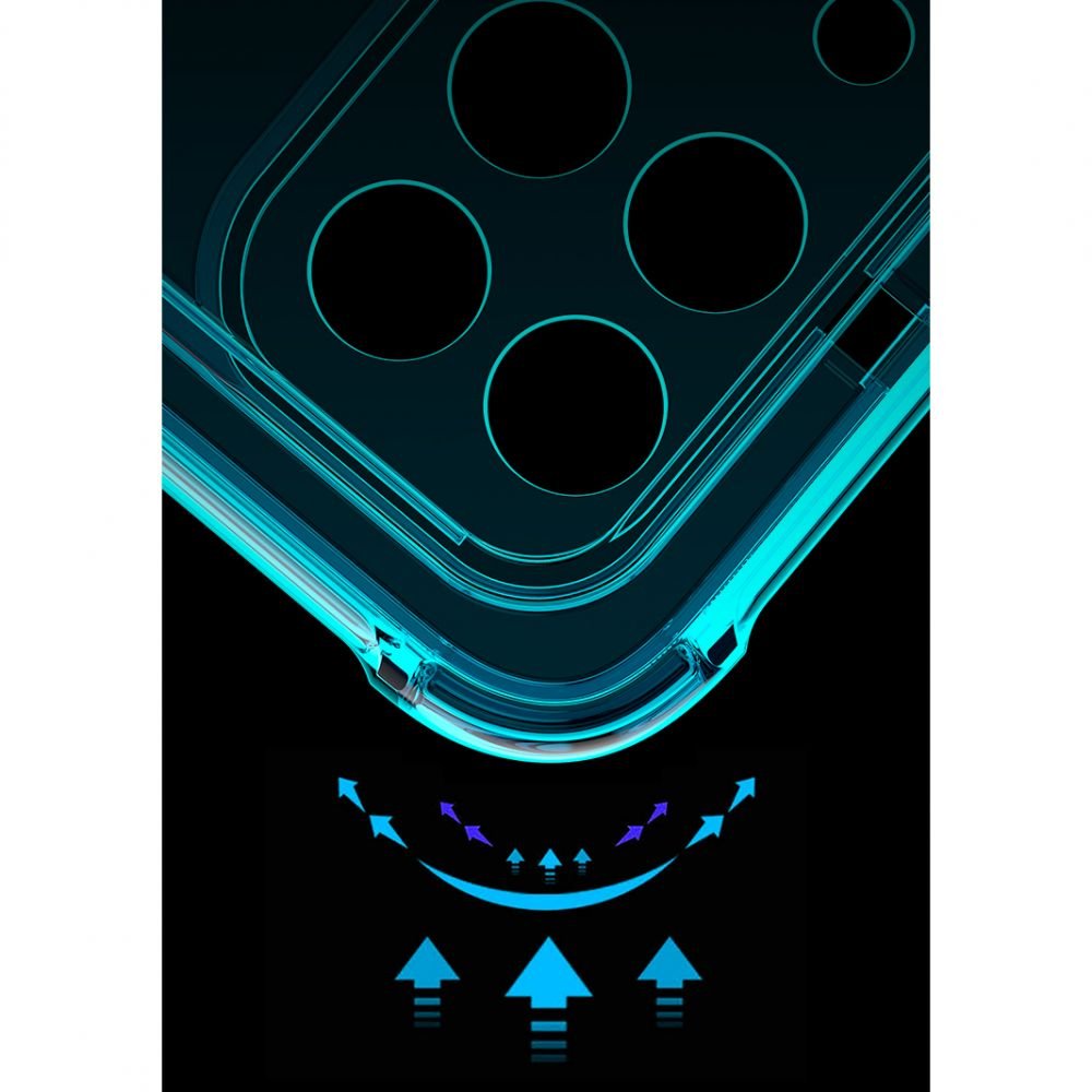 Tech - Protect Samsung Galaxy A22 4G Camshield Σκληρή Θήκη με Πλαίσιο Σιλικόνης - Black / Διάφανη