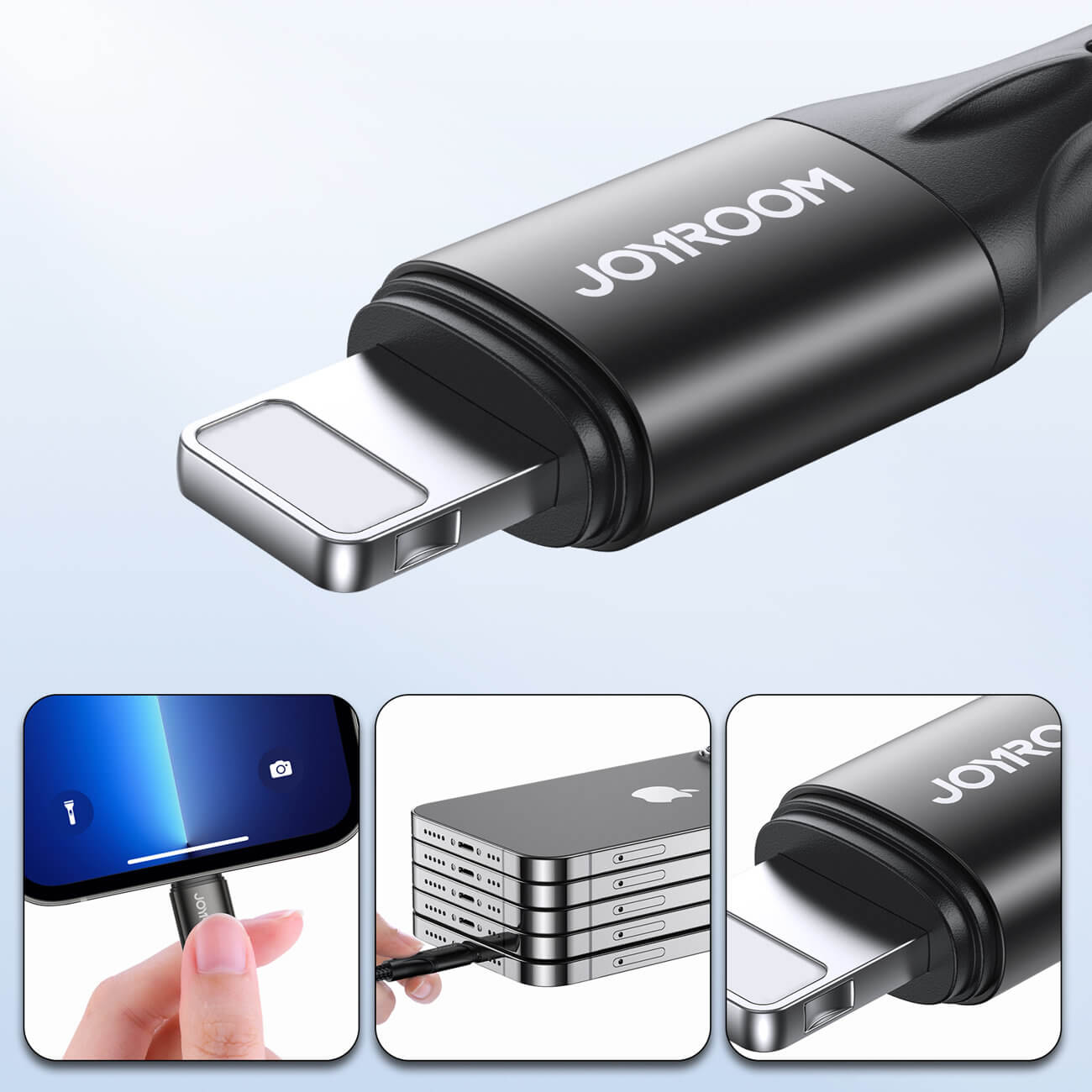 Joyroom S - 1024N1 - PD PD 20W - Καλώδιο Δεδομένων και Φόρτισης Type - C to Lightning 1M - Black