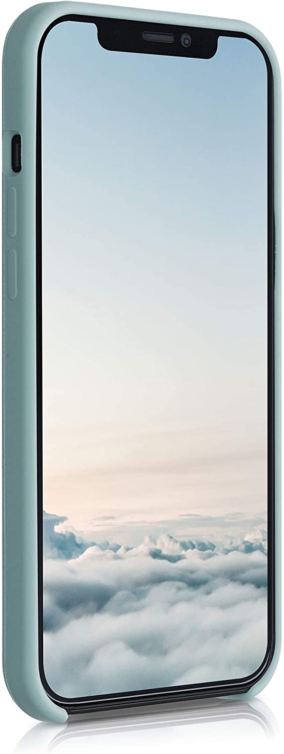 KW iPhone 12 Pro Max Θήκη Σιλικόνης Rubber TPU - Frosty Mint - 52644.200