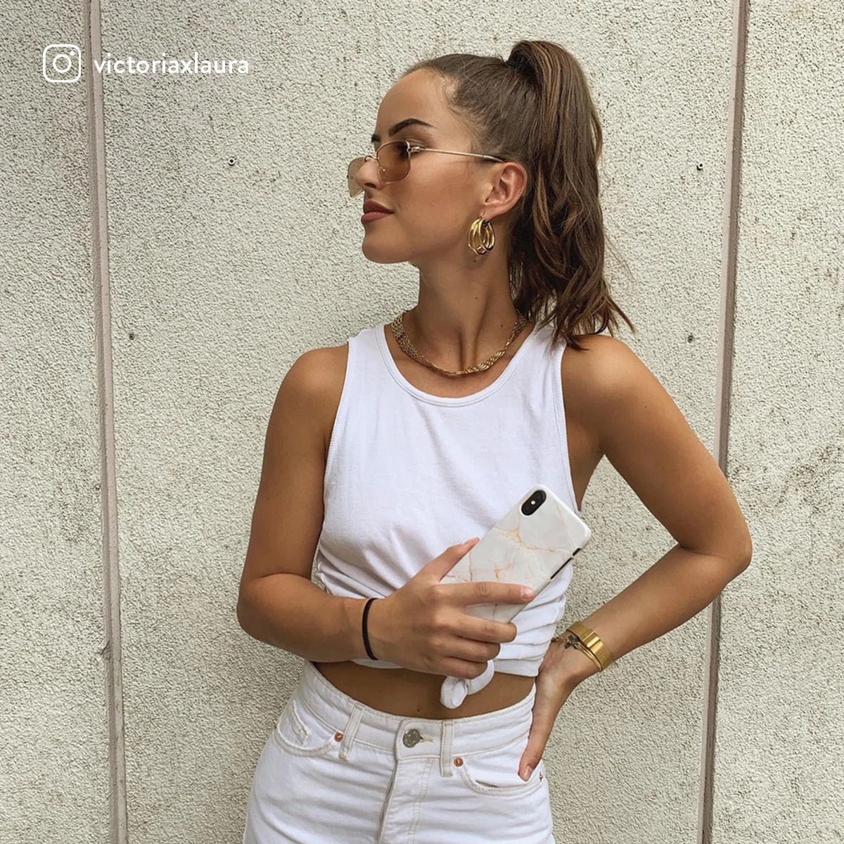 Burga iPhone 15 Fashion Tough MagSafe Σκληρή Θήκη με MagSafe - Vanilla Sand