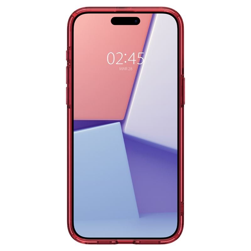 Spigen iPhone 15 Pro Max Ultra Hybrid Mag Σκληρή Θήκη με Πλαίσιο Σιλικόνης Και MagSafe - Frost Deep Red